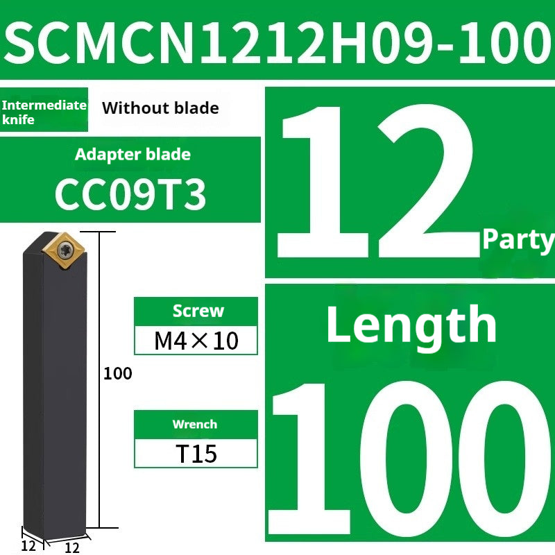 2021-CNC lathe tool holder SCMCN1010H06/1616H09/2020K12-100 external turning tool chamfer 40° Shandong Denso Pricision Tools Co.,Ltd.